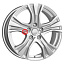 Диск K&K 7x17/5x112 ET46 D66,6 КС673 Сильвер