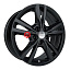 Диск СКАД 7x17/5x108 ET50 D63,35 Мельбурн (КЛ245) Черный бархат