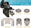 Комплект анодов алюминиевых ANODE KIT Mercruiser Bravo 3
