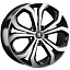 Диск Replay INF74 R19x7.5 5x114.3 ET39 CB66.1 BKF