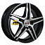 Диск Alcasta 6,5x16/5x100 ET35 D57,1 M54 BKF