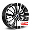Диск КиК Flanker R17x6.5 5x108 ET33 CB60.1 Almaz_black